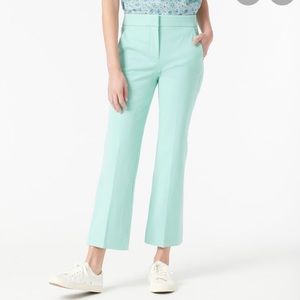NWOT JCrew Hayden kick crop pants